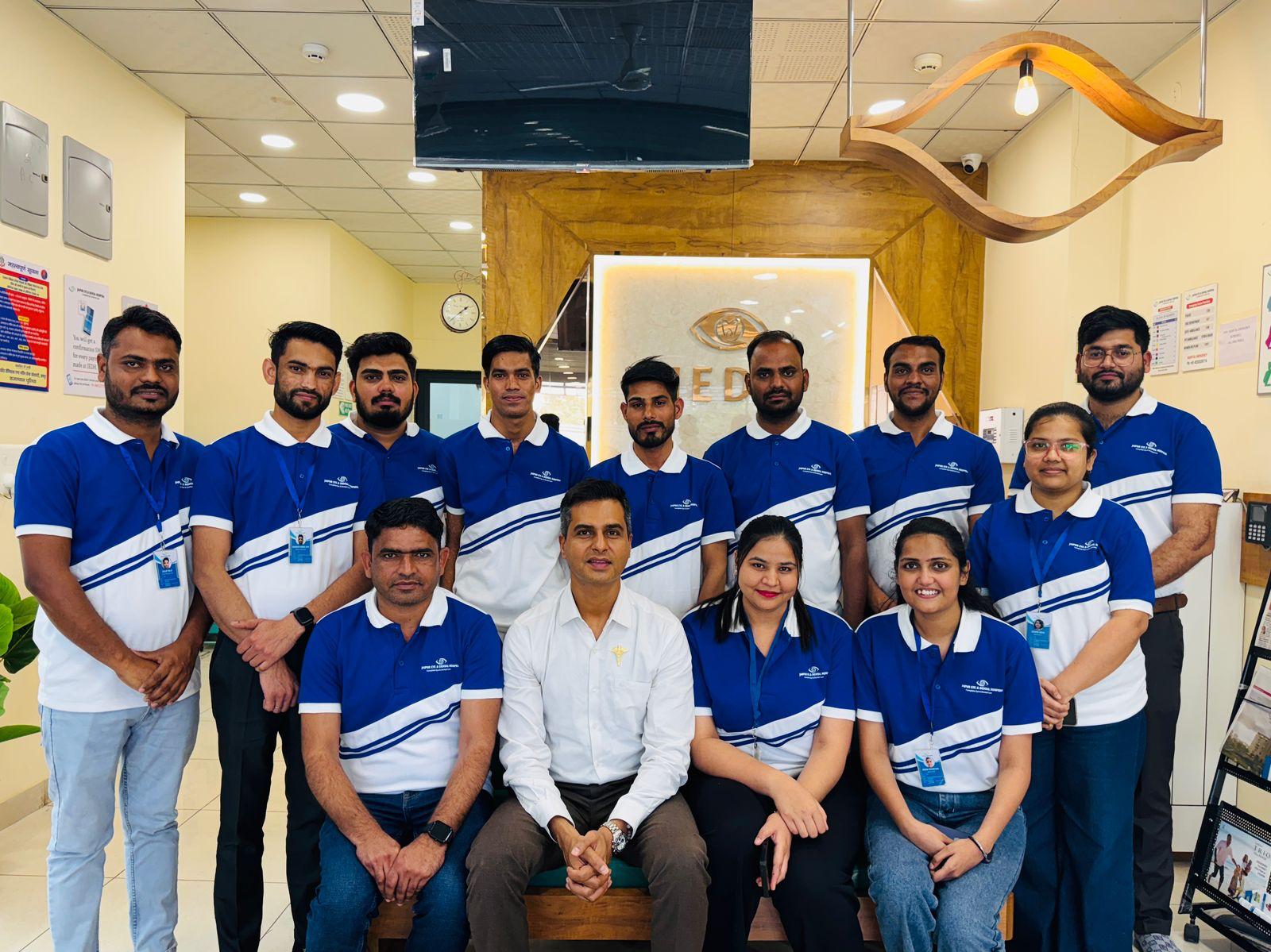 JEDH medical team - Expert ophthalmologists and dental surgeons in Jaipur
